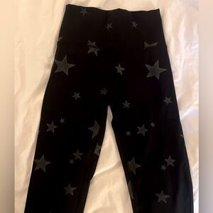 Cute workout leggings with stars
